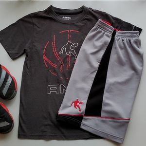 Welcome To The Show Basketball Set - Boys L 10/12